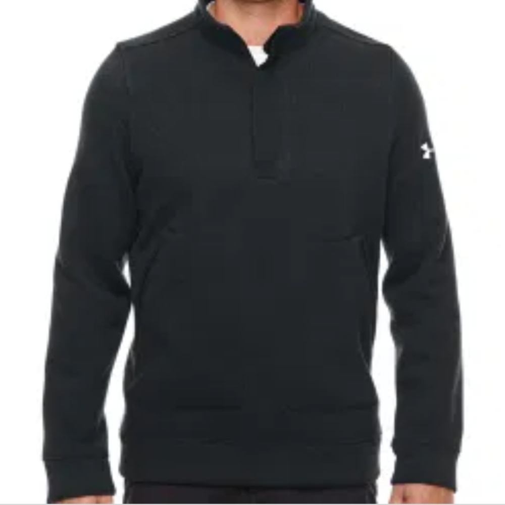Mens Under Armour black coldgear pullover